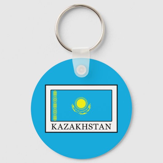 Kazachstan Sleutelhanger (Voorkant)