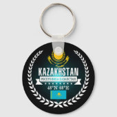 Kazachstan Sleutelhanger (Voorkant)