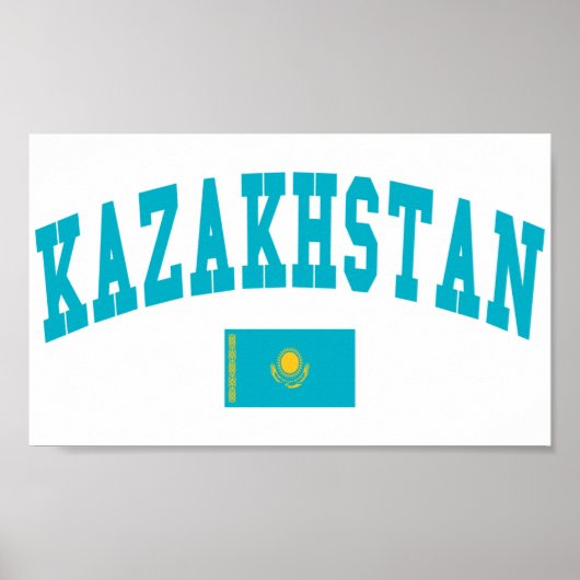 Kazachstan Style Poster (Voorkant)
