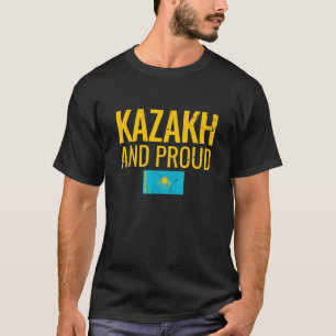 Kazachstan: vlag 1 t-shirt