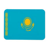 Kazachstan - vlag - magneet (Horizontaal)