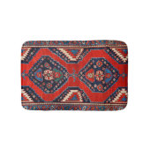 Kazak Shape Dark Red  Badmat (Voorkant)
