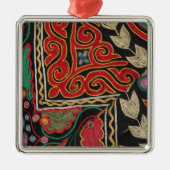 Kazakh Pattern Metalen Ornament (Voorkant)