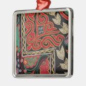 Kazakh Pattern Metalen Ornament (Links)