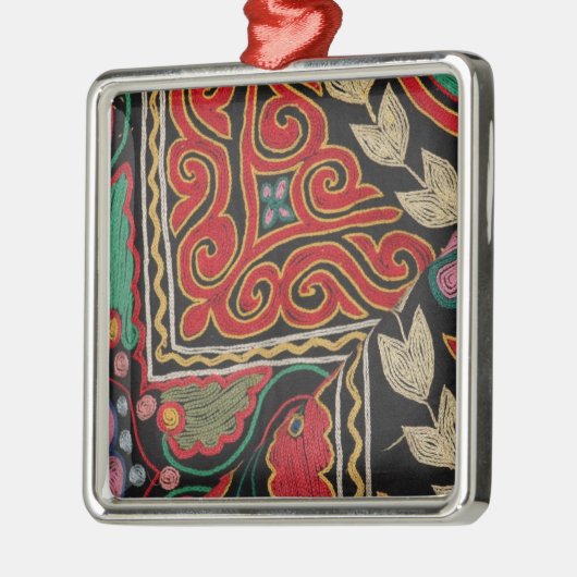 Kazakh Pattern Metalen Ornament (Links)