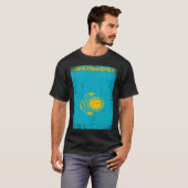 Kazakhstani Flag Kazakhstan T-shirt (Voorkant volledig)