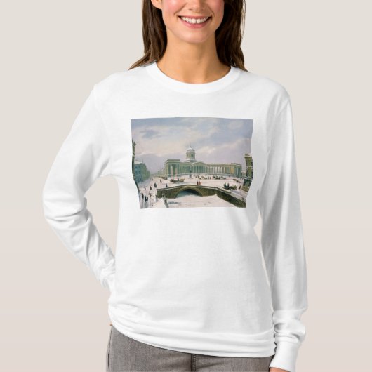 Kazan Cathedraal, Sint-Petersburg T-shirt (Voorkant)
