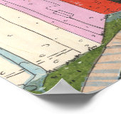 Kazan Kremlin Old Fortress Cityscape Collage Art Poster (Hoek)