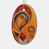 Kazan Moeder van God Ornament (Links)