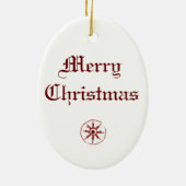 Kazan Moeder van God Ornament (Achterkant)