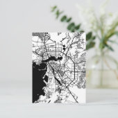 Kazan Russia City Map Briefkaart (Staand voorkant)