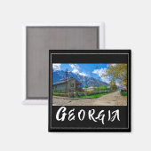 Kazbegi Stepantsminda Georgia Kaukasus Magneet (Voorkant / Achterkant)