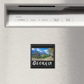 Kazbegi Stepantsminda Georgia Kaukasus Magneet (Insitu (Vaatwasser))
