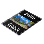 Kazbegi Stepantsminda Georgia Kaukasus Notitieboek (Linkerzijde)