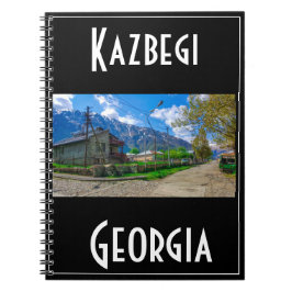 Kazbegi Stepantsminda Georgia Kaukasus Notitieboek