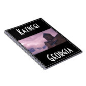 Kazbegi Stepantsminda Georgia Kaukasus Notitieboek (Rechterzijde)