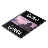 Kazbegi Stepantsminda Georgia Kaukasus Notitieboek (Linkerzijde)