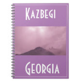 Kazbegi Stepantsminda Georgia Kaukasus Notitieboek (Voorkant)