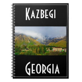 Kazbegi Stepantsminda Georgia Kaukasus Notitieboek