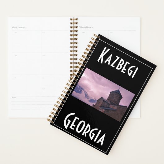 Kazbegi Stepantsminda Georgia Kaukasus Planner (Display)