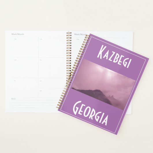 Kazbegi Stepantsminda Georgia Kaukasus Planner (Display)