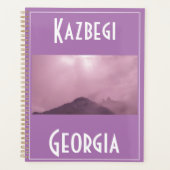 Kazbegi Stepantsminda Georgia Kaukasus Planner (Voorkant)