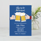 kazen, bier, uitnodiging van de partij die met pen (Staand voorkant)