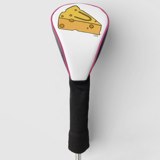 Kazende Kaasjes Cutie Golfheadcover (Voorkant)