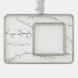 Kazernes Verzilverd Omlijst Ornament