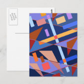 Kazimir Malevich Art Briefkaart (Voorkant / Achterkant)