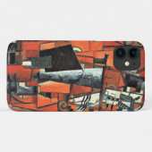 Kazimir Malevich art, The Lady bij de Piano Case-Mate iPhone Case (Achterkant (horizontaal))