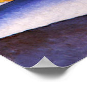 Kazimir Malevich art - Winter Landscape Poster (Hoek)