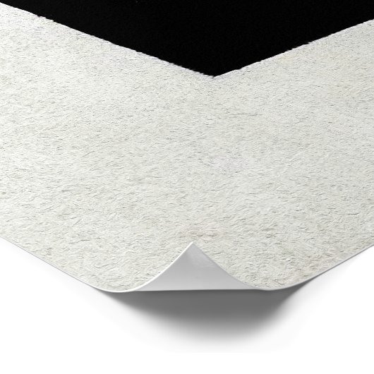 Kazimir Malevich: Black Square Poster (Hoek)