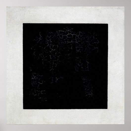 Kazimir Malevich: Black Square Poster (Voorkant)