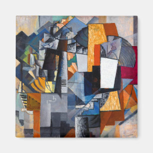 Kazimir Malevich Bureau en Room Magneet