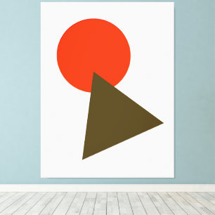 Kazimir Malevich, De Aviator, Vliegend Vliegtuig Canvas Afdruk