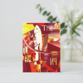 Kazimir Malevich - Engelsman in Moskou Briefkaart (Staand voorkant)