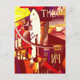 Kazimir Malevich - Engelsman in Moskou Briefkaart