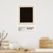 Kazimir Malevich Exhibition Black Square 1915 Poster (Keuken)
