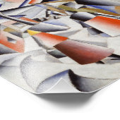 Kazimir Malevich - Goedemorgen in het dorp Foto Afdruk (Hoek)