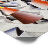 Kazimir Malevich - Goedemorgen in het dorp Poster (Hoek)