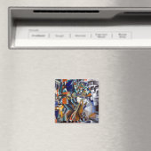 Kazimir Malevich Knife Grinder Magneet (Insitu (Vaatwasser))