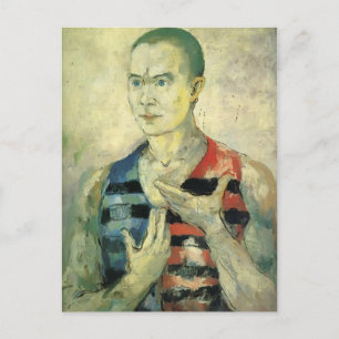 Kazimir Malevich - Portret van een Jeugd Briefkaart