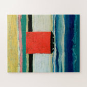 Kazimir Malevich - Rode Huis Legpuzzel (Horizontaal)