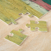 Kazimir Malevich - Rode Huis Legpuzzel (Zijkant)