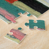 Kazimir Malevich - Rode Huis Legpuzzel (Zijkant)