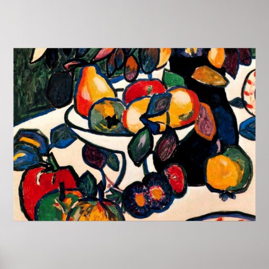Kazimir Malevich - stille levens, kunstwerk 1911 Poster (Voorkant)