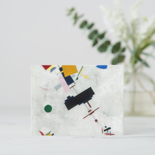 Kazimir Malevich - Suprematism Briefkaart (Staand voorkant)