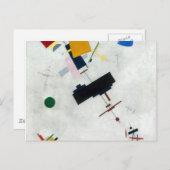 Kazimir Malevich - Suprematism Briefkaart (Voorkant / Achterkant)