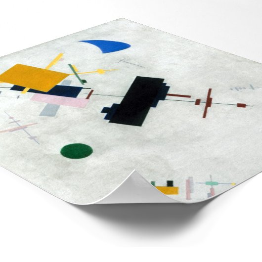 Kazimir Malevich - Suprematism Poster (Hoek)